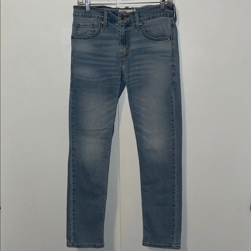 LEVI’S Signature Men’s Slim Jeans Stretch Cotton Light Wash Denim 28 x 30